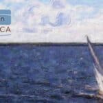 Sailing at Muskoka cottage