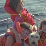 Kids Muskoka cottage boating