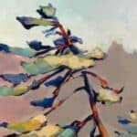 Muskoka cottage painting
