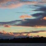 Muskoka cottage sunset