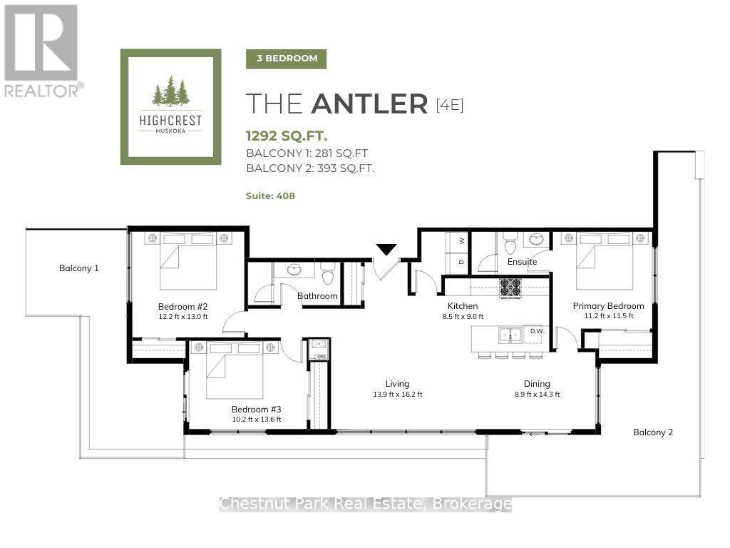 408 - 15 Pine Needle Way, Huntsville, Ontario  P1H 0G4 - Photo 8 - X12288014