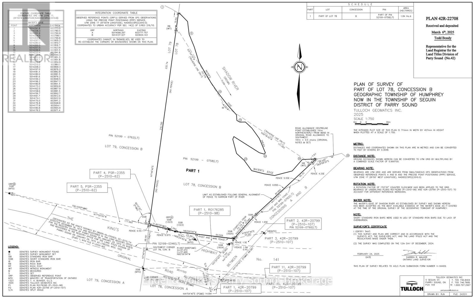 Lot 78 141 Highway, Seguin, Ontario  P0C 1J0 - Photo 16 - X12342259